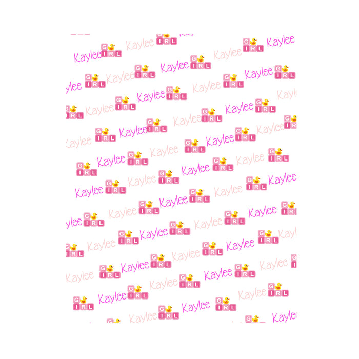 Personalized Baby Shower Gift Wrap | Custom Baby Name Wrapping Paper | Personalized Baby Gift Wrap | Boy Girl Neutral Baby Shower Paper