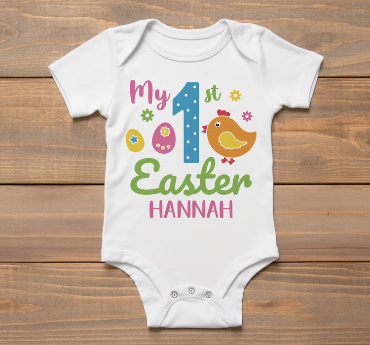 Personalized 1st Easter Onesie