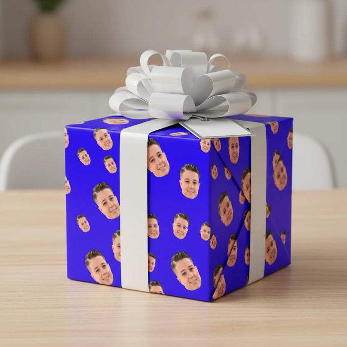 Personalized Face Wrapping Paper