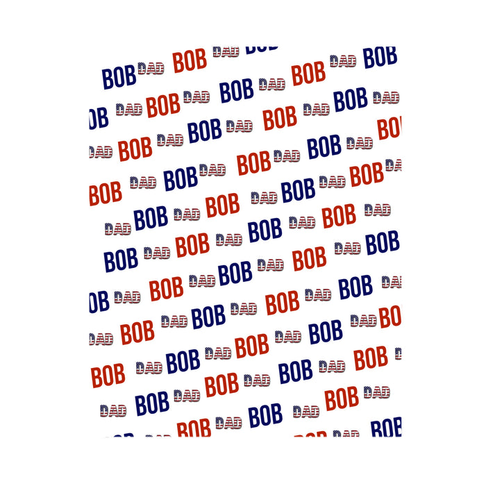 Father’s Day Personalized Gift Wrap | Custom Name Wrapping Paper | Dad Gift Wrap | Personalized Father’s Day Present Wrap