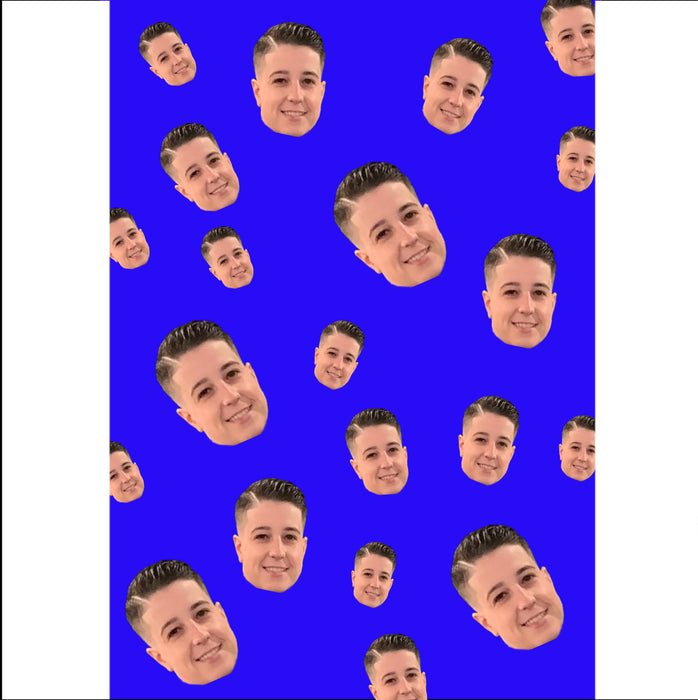 Personalized Face Wrapping Paper
