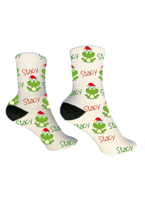 Personalized Christmas Themed Socks