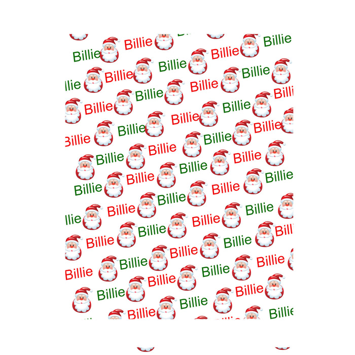 Personalized Christmas Wrapping Paper | Custom Holiday Gift Wrap with Name