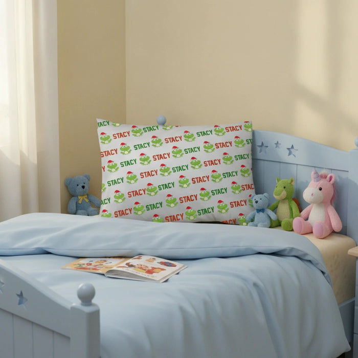 Personalized Christmas Themed Microfiber Pillowcase