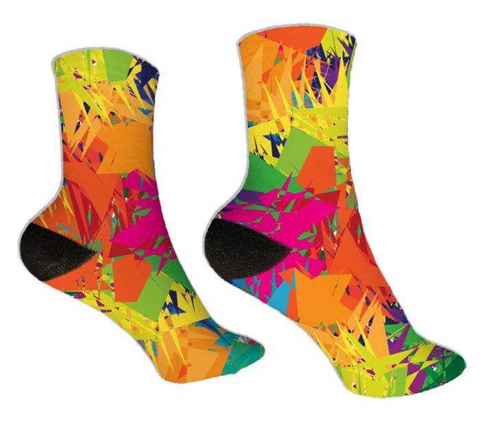 Abstract Design Socks