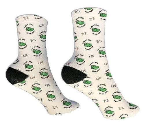 Personalized Ain't Crocin' Design Socks