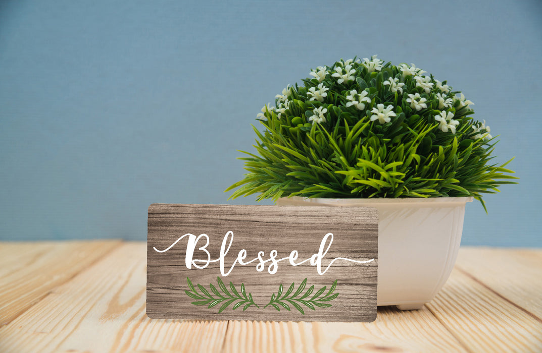 Blessed Wreath Sign