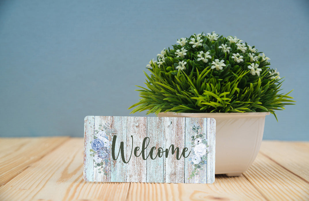 'Floral ' Decorative Welcome Sign