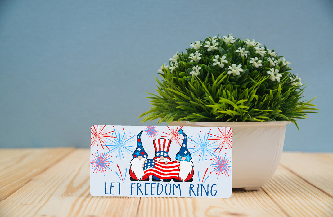 Let Freedom Ring  Wreath Sign