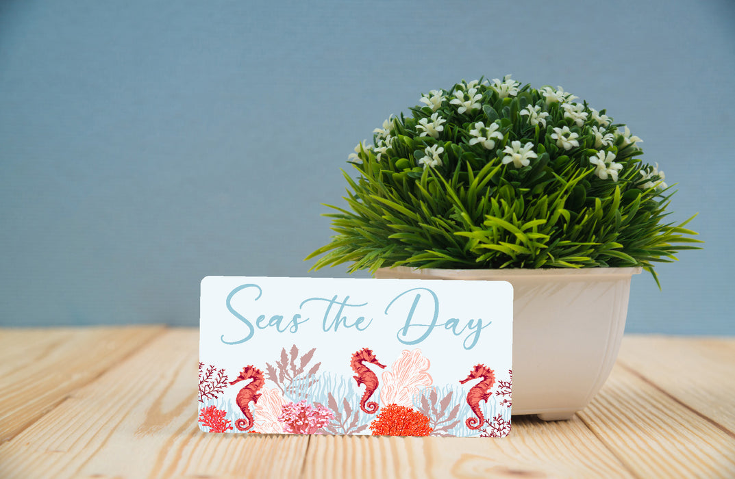 Seas The Day Wreath Sign