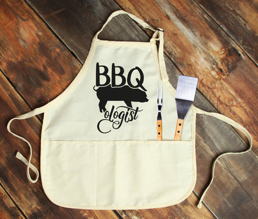 BBQ Pig-Ologist Personalized Apron - Potter's Printing