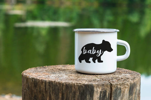 Baby Bear Design Camping Coffee Mug