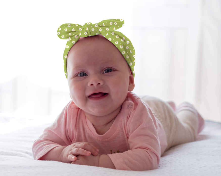 Personalized Daisy Design Baby Headband