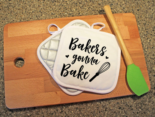 Bakers Gonna Bake Design Pot Holder