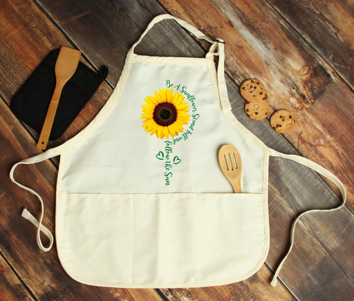 Be a Sunflower Personalized Apron - Potter's Printing