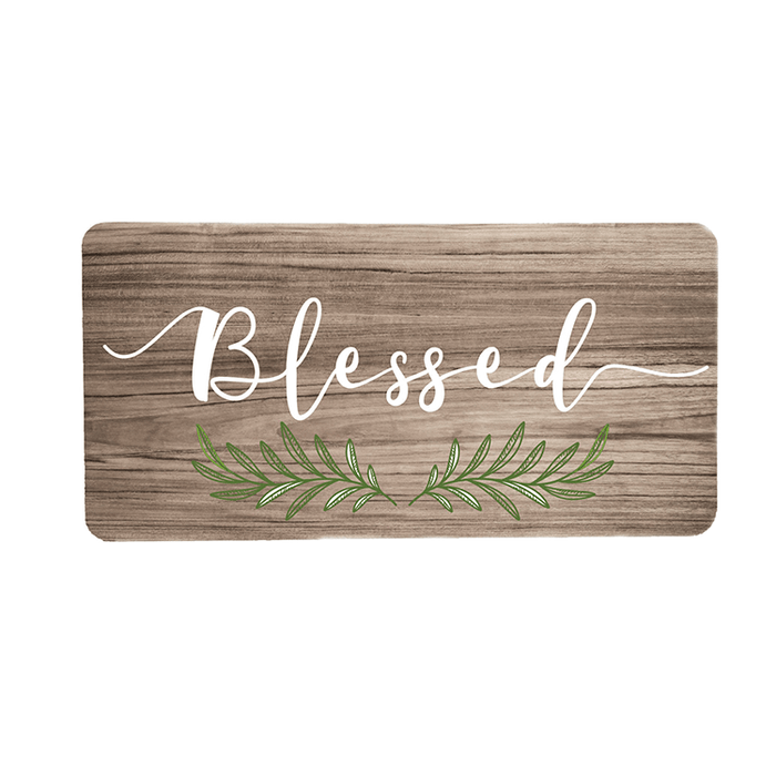 Blessed Wreath Sign