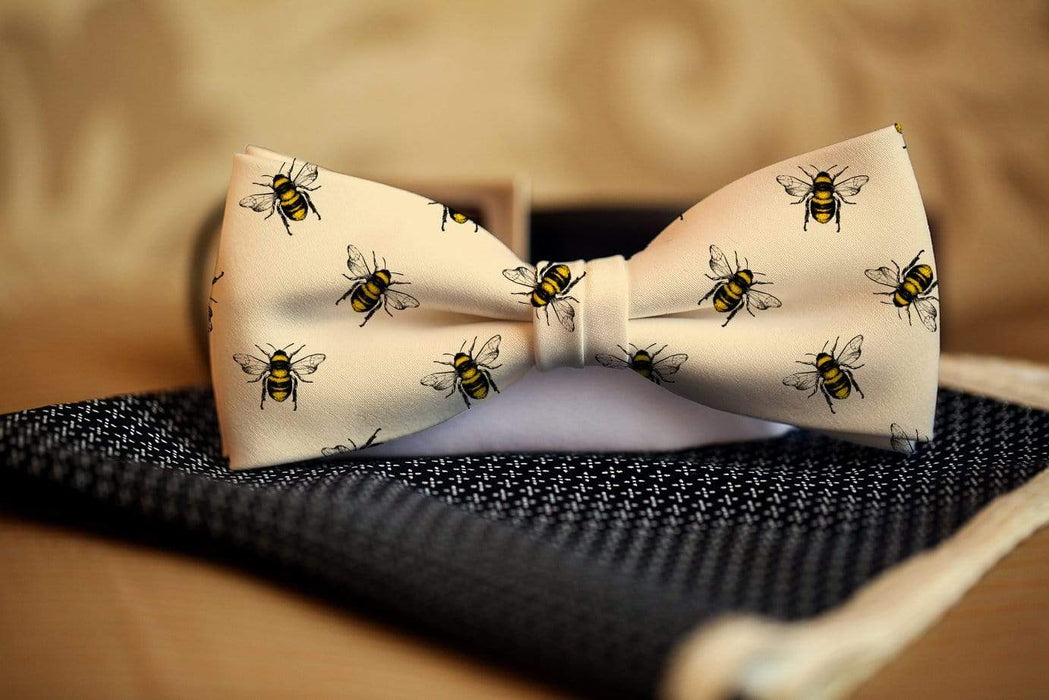 Bees Design Bow Tie