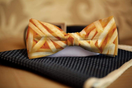 French Fry Design Bow Tie
