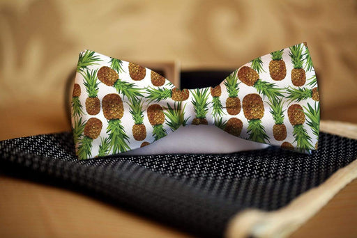Pineapple Design Bow Tie