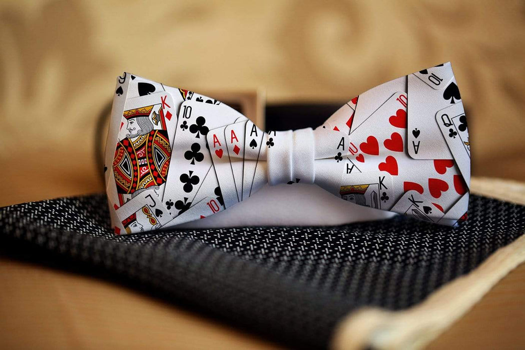 Playing Card Design Bow Tie