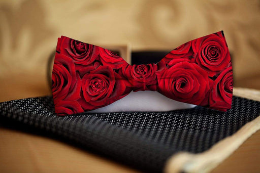 Roses Design Bow Tie