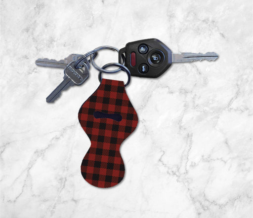 Buffalo Plaid Design Chapstick Holder