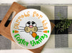 Carrots for the Easter Bunny Design Ceramic Plate