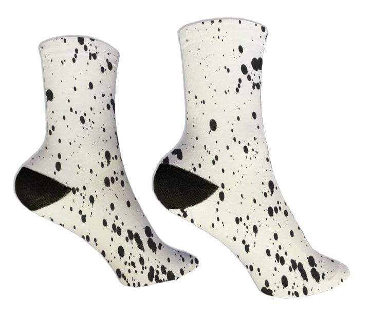Cement Splatter Design Socks