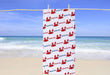 Personalized Crab Design Beach Towel
