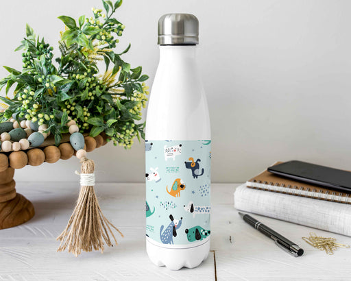 Dogs Design Stainless Steel Water Bottle