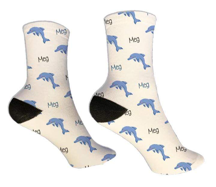 Personalized Dolphin Design Socks
