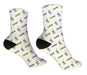 Personalized Dinosaur Easter Design Socks