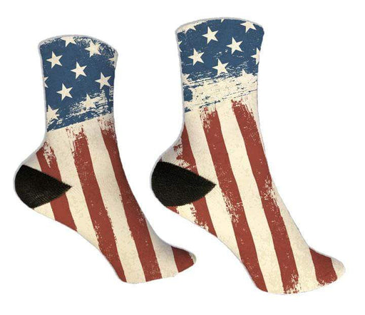 American Flag Design Socks