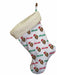 Football Personalized Christmas Stocking - Potter's Printing