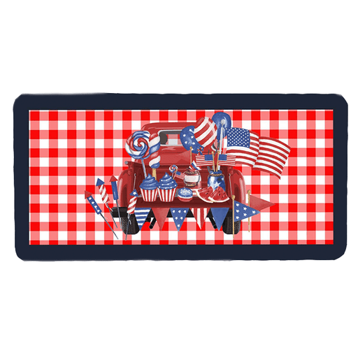 'Fourth of July Truck' Fourth of July Decorative Sign