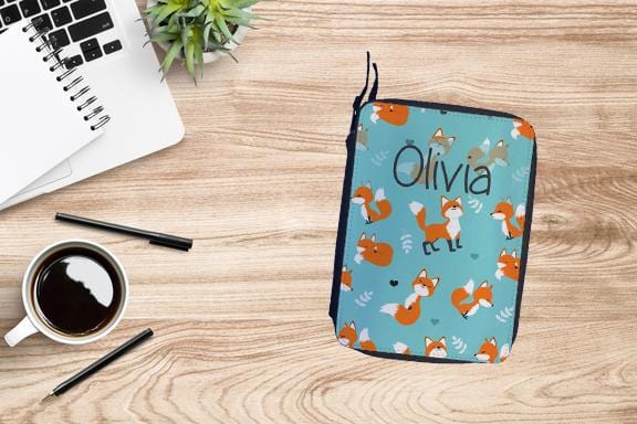 Personalized Fox Drawing Set