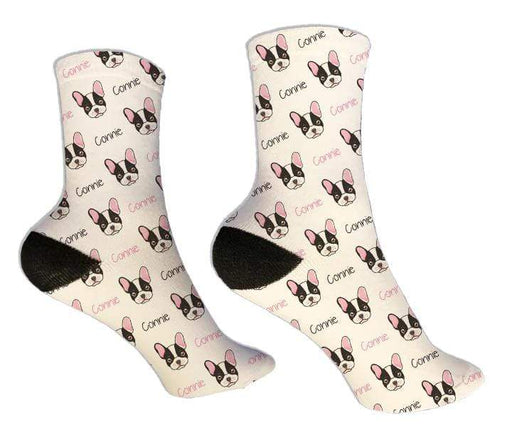 Personalized French Bulldog Design Socks