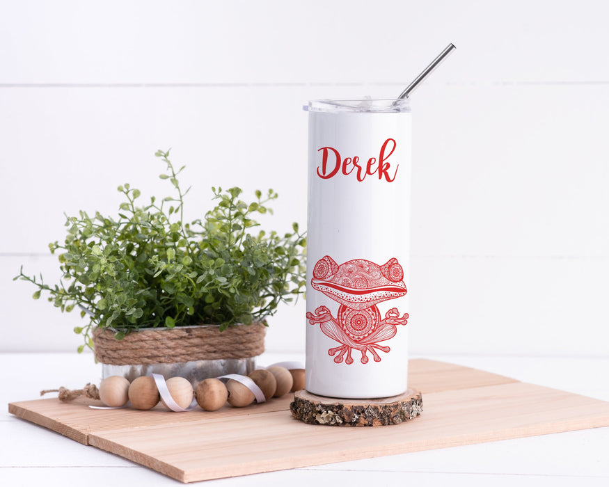 Frog Personalized Stainless Steel Tumbler