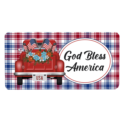 'God Bless America' Fourth of July Decorative Sign