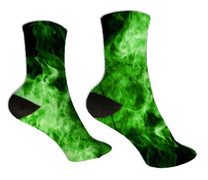Green Smoke Design Socks