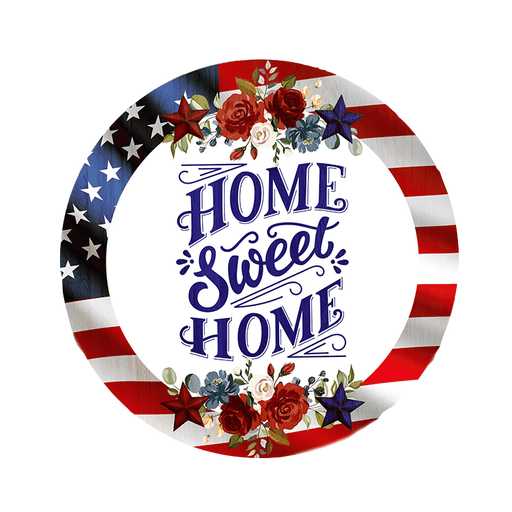 'Home Sweet Home' Decorative Door Sign