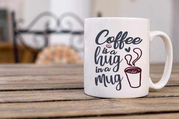 Hug In A Mug Design Coffee Mug