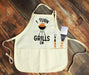I Turn Grills On Personalized Apron - Potter's Printing