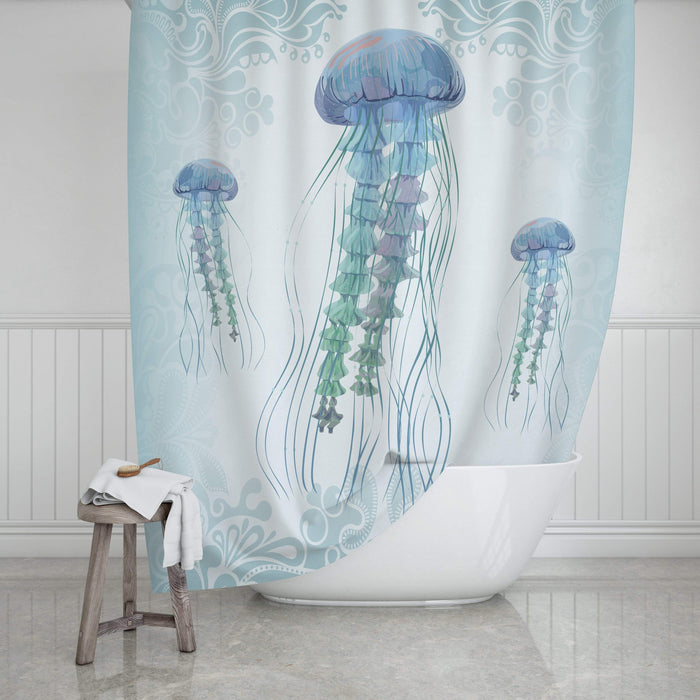 Jellyfish Design Shower Curtain
