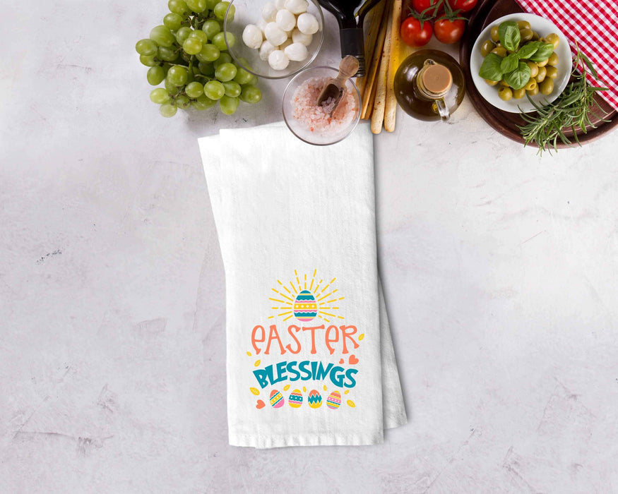 Easter Blessings Design Kitchen Towel