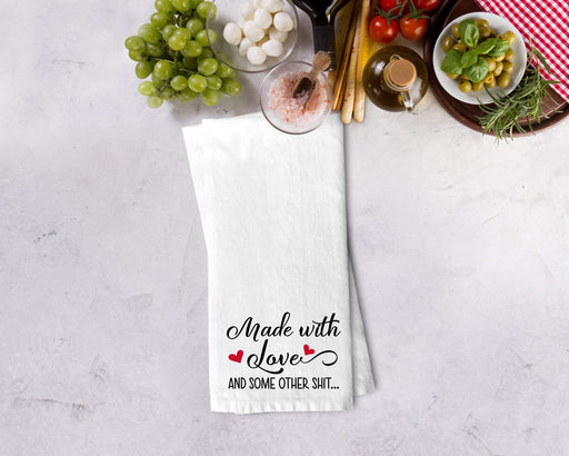 Made with Love Design Kitchen Towel