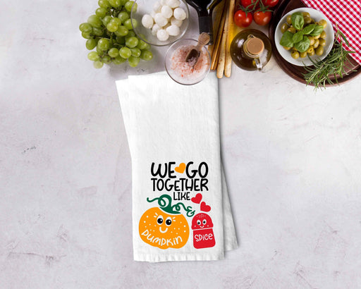 Pumpkin Spice Design Kitchen Towel