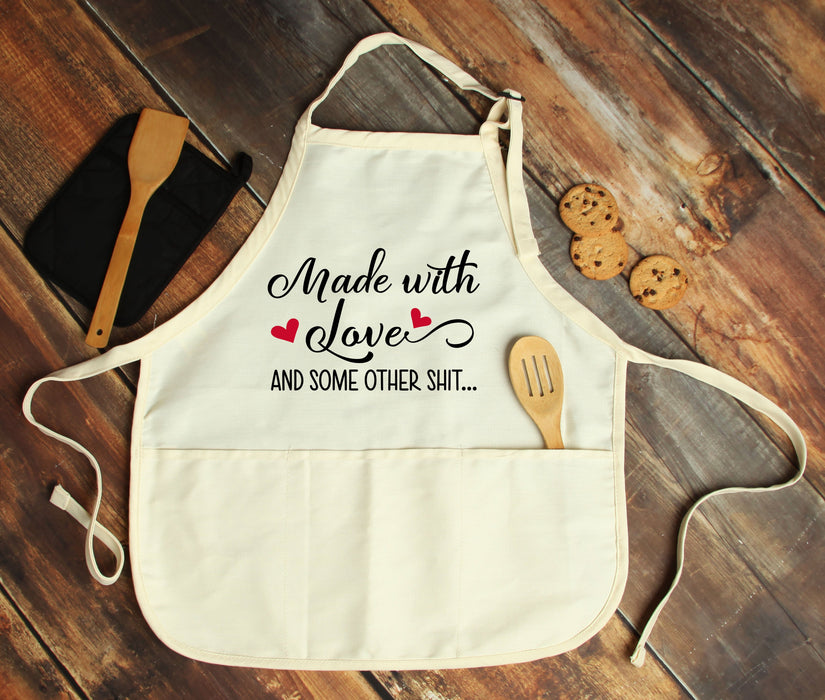 Made With Love Personalized Apron - Potter's Printing