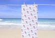 Personalized Mermaid Design Beach Towel
