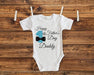 Happy First Father's Day Design Baby Romper